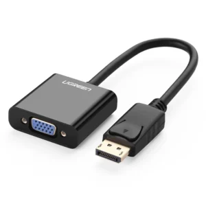 Adaptador Dp A Vga Ugreen Dp109 (20415) 25 Cm, Negro