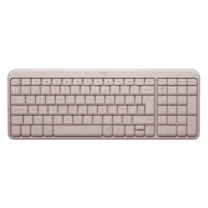 Teclado Inalambrico Logitech K250 (920-013447) Rosado, Bluetooth, Resistente A Derrames, Teclas Comodas