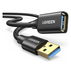 Cable De Extension Usb 3.0 Ugreen Us129 (90722) Negro, 5 Metros