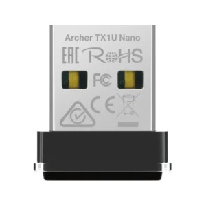 Usb Inalambrico Tp-Link Ax300 (Archer Tx1U Nano) Wifi 6, Nano, Banda 2,4 Ghz, Hasta 287 Mbps