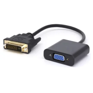 Adaptador Dvi 24+1 A Vga, Negro