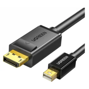 Cable Mini Dp A Dp Ugreen (10477) Negro, 4K, 1.5 Metros