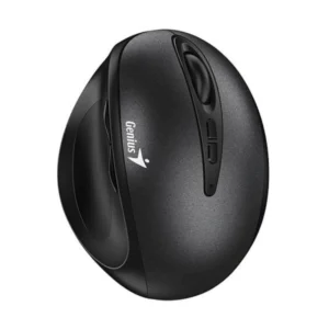 Mouse Inalambrico Genius Vertical Ergo 8300s (31030037400) Negro, Ergonomico, 1600 Dpi, 7 Botones