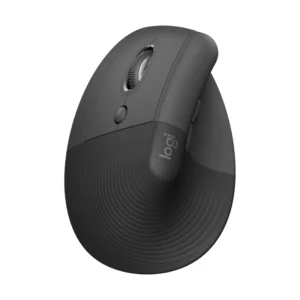 Mouse Inalambrico Logitech Vertical Lift (910-006467) Negro, Bluetooth, Ergonomico, 4000 Dpi