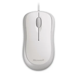 Mouse Microsoft Basic (P58-00062) Blanco, 800 Dpi