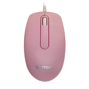 Mouse Teros (Te-1221s) Rosado, 1000 Dpi