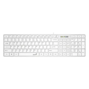 Teclado Genius Slimstar 126 (31310017409) Blanco