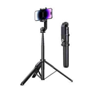 Tripode Para Celular Ugreen Lp586 (15062) Palo Selfie Stick 3 En 1, Extensible De 150Cm, Control Remoto, Portatil