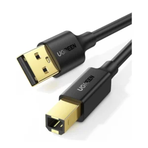 Cable De Impresora Usb A Usb-B Ugreen Us135 (10351) Alta Velocidad, 480Mbs, 3 Metros