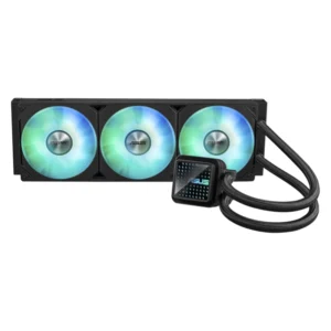 Enfriamiento Liquido Asus (Prime Lc 360 Argb) 1150/1851-Am4/Am5, Negro, X3 Fan, Canales Con Aletas, Infinity Mirror, Led-Argb