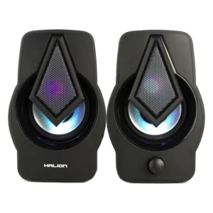 Parlante Halion (Ha-s266) 6w, Negro, Led-rgb