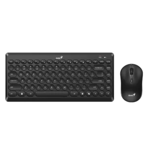 Combo Inalambrico Genius Luxemate Q8000 60% (31340013401) Negro, Tkl, Teclado+mouse