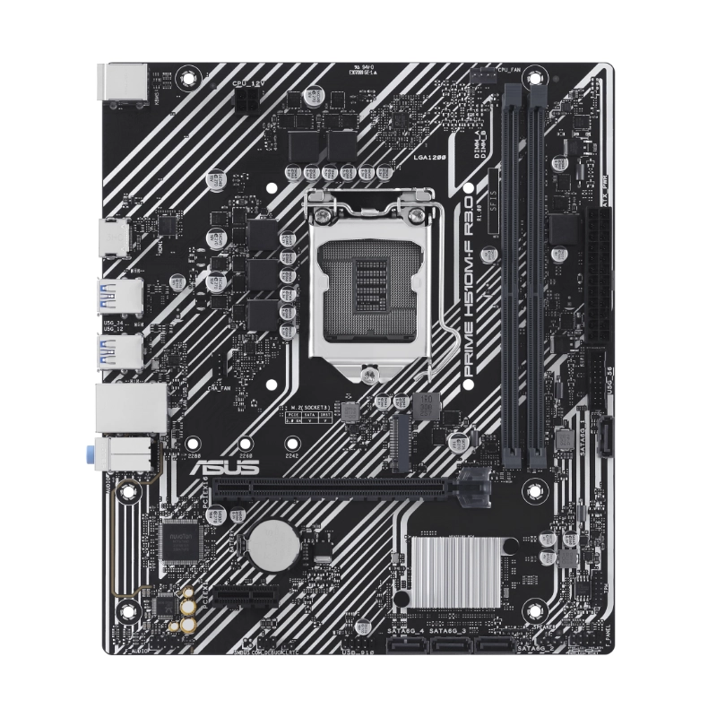 Placa Asus (Prime H510M-F R3.0) Lga 1200, Micro-Atx, Ddr4 2 Placa Asus (Prime H510M-F R3.0) Lga 1200, Micro-Atx, Ddr4 - Imagen 2