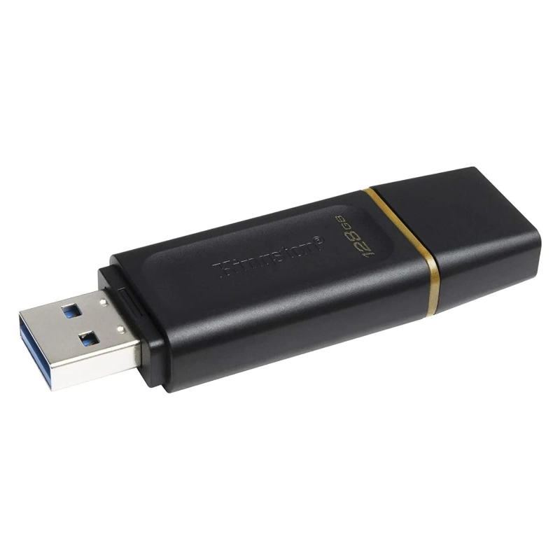 Memoria Usb Kingston 128Gb Datatraveler Exodia (Dtx/128Gb) Negro, 3.2 2 Memoria Usb Kingston 128Gb Datatraveler Exodia (Dtx/128Gb) Negro, 3.2 - Imagen 2