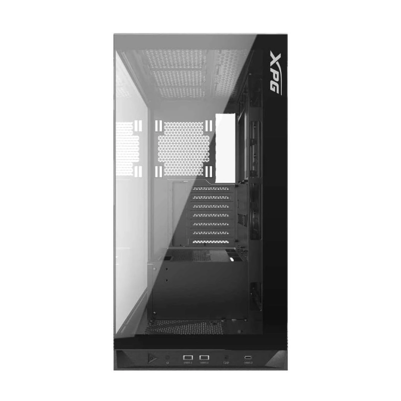 Case Xpg Invader X (Invaderxmtwof-bkcww) Sin Fuente, Negro, Atx, Negro, 2 Panel Vidrio 2 Case Xpg Invader X (Invaderxmtwof-bkcww) Sin Fuente, Negro, Atx, Negro, 2 Panel Vidrio - Imagen 2