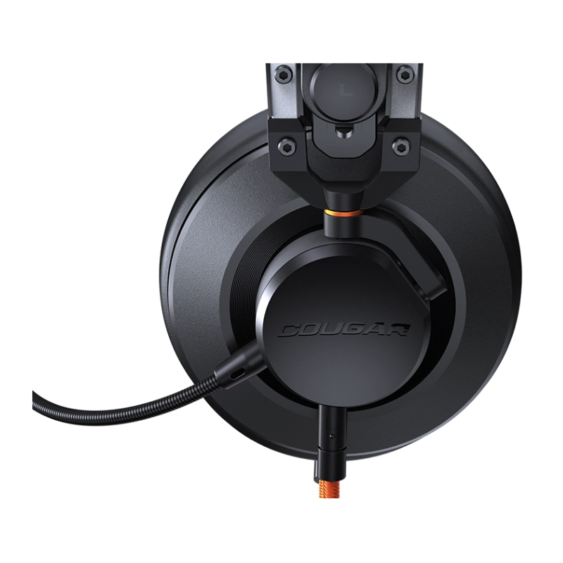 Auricular Cougar Vm410 Tournament (3h550p53o.0001) Gaming, Negro, Jack X1 + Cable Jack X2 3 Auricular Cougar Vm410 Tournament (3h550p53o.0001) Gaming, Negro, Jack X1 + Cable Jack X2 - Imagen 3