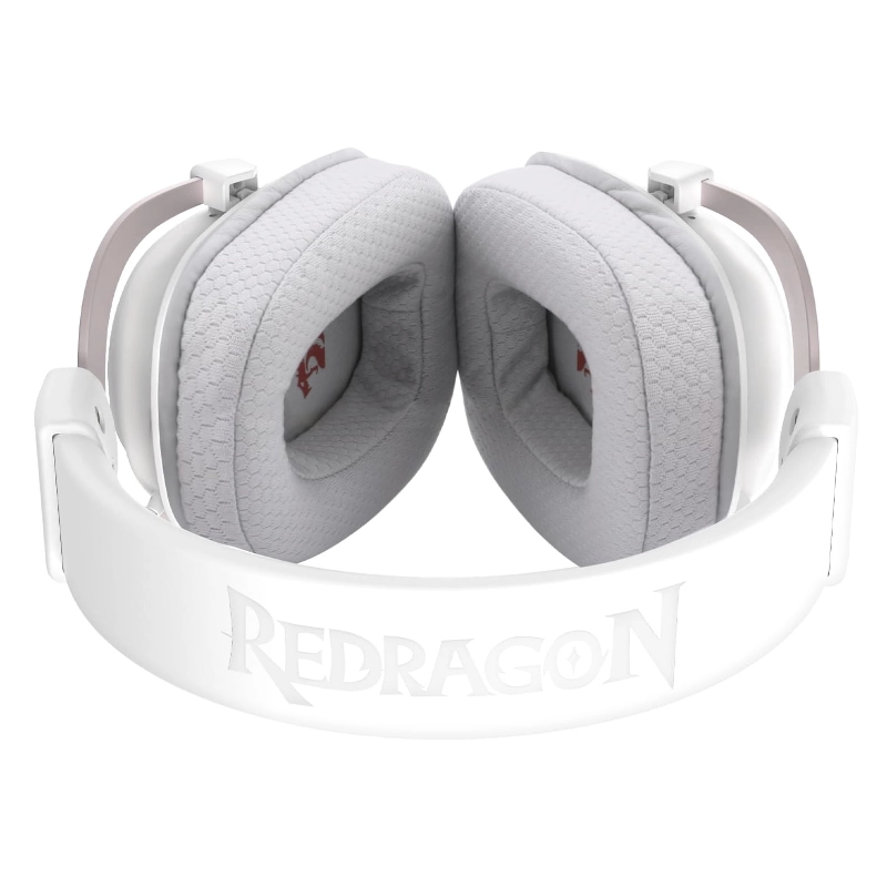 Auricular Inalambrico Redragon Zeus Pro (H510W-Pro) Gaming, Blanco, 7.1, Usb Wireless + Cable Usb, Led-Rgb 3 Auricular Inalambrico Redragon Zeus Pro (H510W-Pro) Gaming, Blanco, 7.1, Usb Wireless + Cable Usb, Led-Rgb - Imagen 3