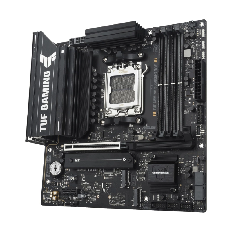 Placa Asus (Tuf Gaming B650Em-E Wifi) Am5, Wifi 6, Micro-Atx, Ethernet De 2.5 Gb, Usb-C, Ddr5 4 Placa Asus (Tuf Gaming B650Em-E Wifi) Am5, Wifi 6, Micro-Atx, Ethernet De 2.5 Gb, Usb-C, Ddr5 - Imagen 4