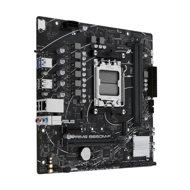 Placa Asus (Prime B650M-F) Am5, Micro-Atx, Ddr5 3 Placa Asus (Prime B650M-F) Am5, Micro-Atx, Ddr5 - Imagen 3