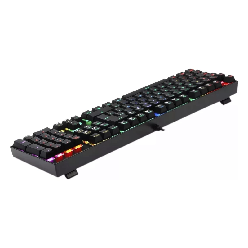Teclado Redragon Mitra (K551rgb-1) Gaming, Negro, Mecanico, Switch Rojo, Led-rgb 5 Teclado Redragon Mitra (K551rgb-1) Gaming, Negro, Mecanico, Switch Rojo, Led-rgb - Imagen 5