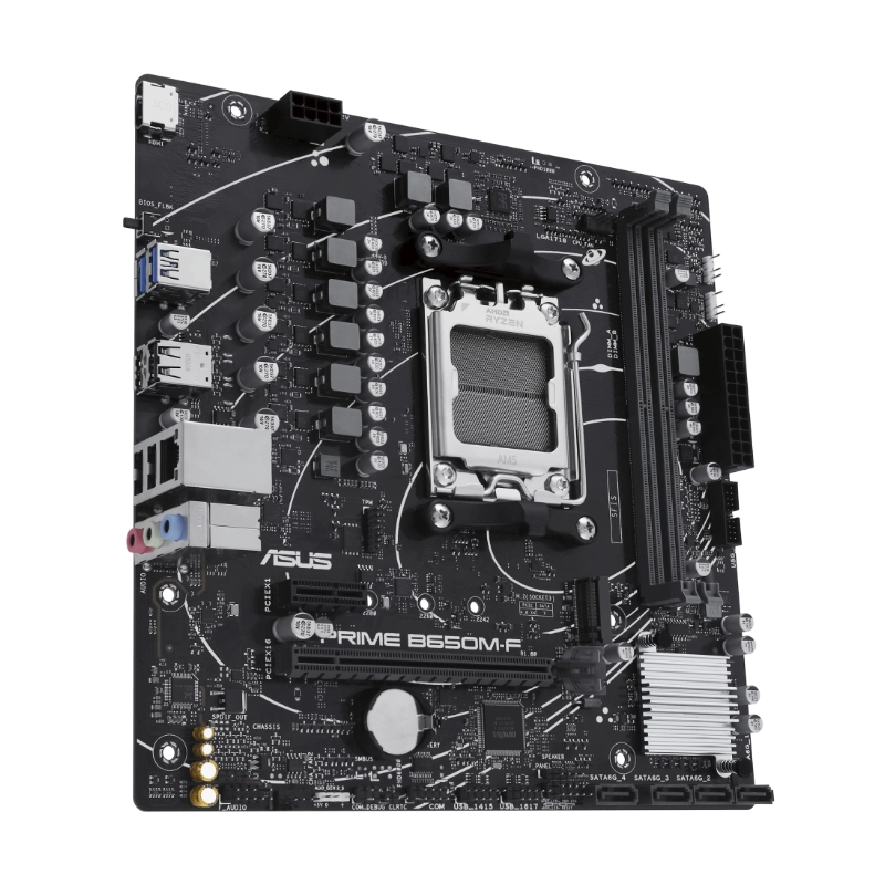 Placa Asus (Prime B650M-F) Am5, Micro-Atx, Ddr5 4 Placa Asus (Prime B650M-F) Am5, Micro-Atx, Ddr5 - Imagen 4