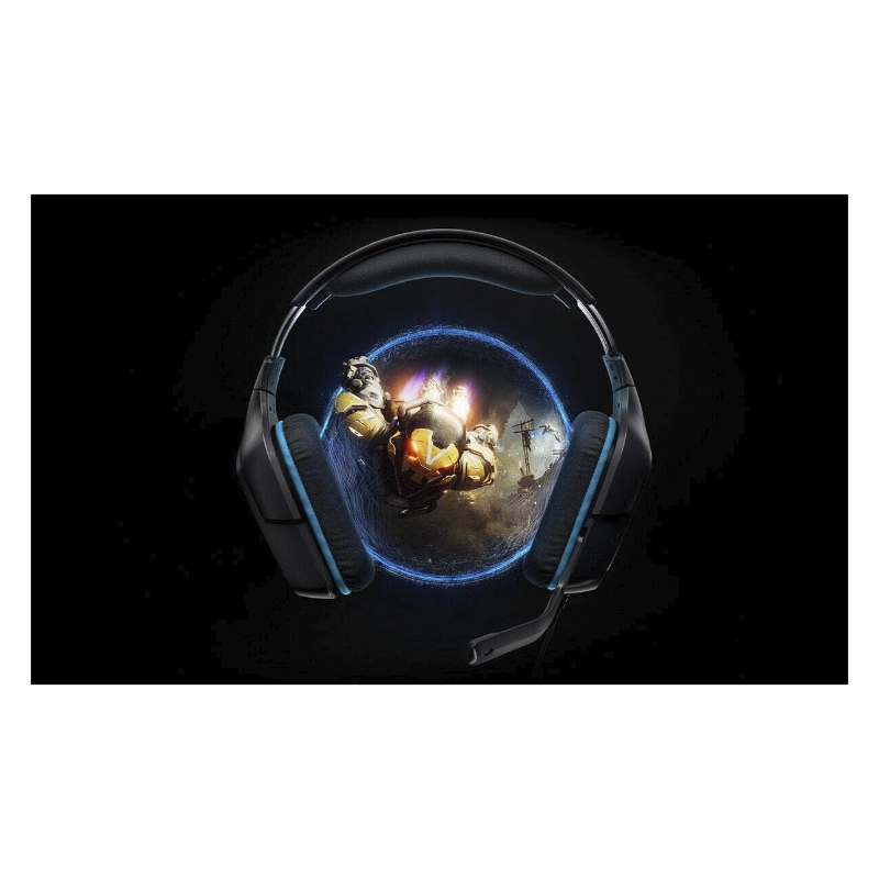 Auricular Logitech G432 (981-000769) Gaming, Negro Con Azul, 7.1, Jack X1 + Cable Jack X2 + Adaptador Usb 5 Auricular Logitech G432 (981-000769) Gaming, Negro Con Azul, 7.1, Jack X1 + Cable Jack X2 + Adaptador Usb - Imagen 5