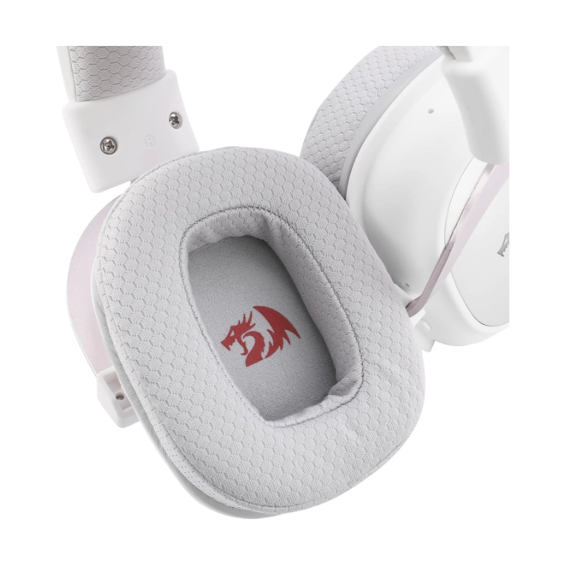 Auricular Inalambrico Redragon Zeus Pro (H510W-Pro) Gaming, Blanco, 7.1, Usb Wireless + Cable Usb, Led-Rgb 5 Auricular Inalambrico Redragon Zeus Pro (H510W-Pro) Gaming, Blanco, 7.1, Usb Wireless + Cable Usb, Led-Rgb - Imagen 5