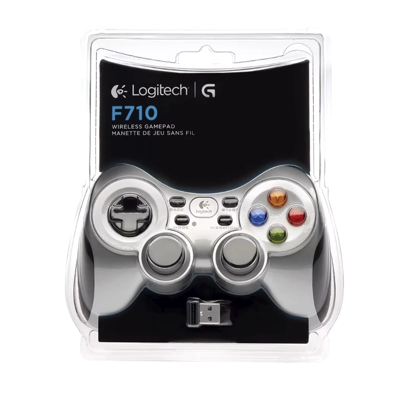 Mando Inalambrico Logitech F710 (940-000117) Plata Con Negro, Para Pc, Android Tv 6 Mando Inalambrico Logitech F710 (940-000117) Plata Con Negro, Para Pc, Android Tv - Imagen 6