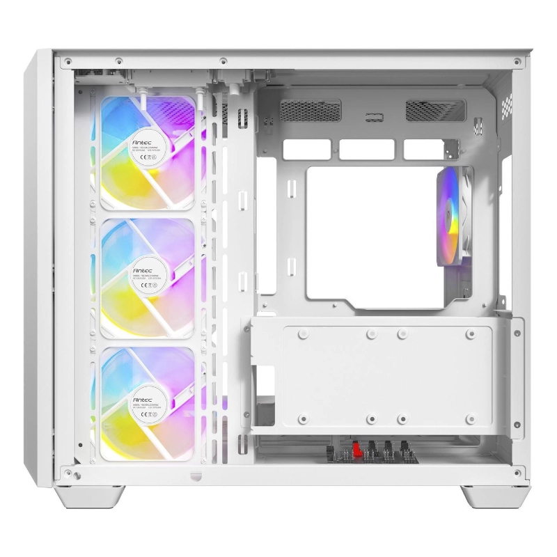 Case Antec C5 Constellation White (0-761345-10034-2) Sin Fuente, Blanco, Atx, X7 Fan, 2 Panel Vidrio, Led-argb 6 Case Antec C5 Constellation White (0-761345-10034-2) Sin Fuente, Blanco, Atx, X7 Fan, 2 Panel Vidrio, Led-argb - Imagen 6