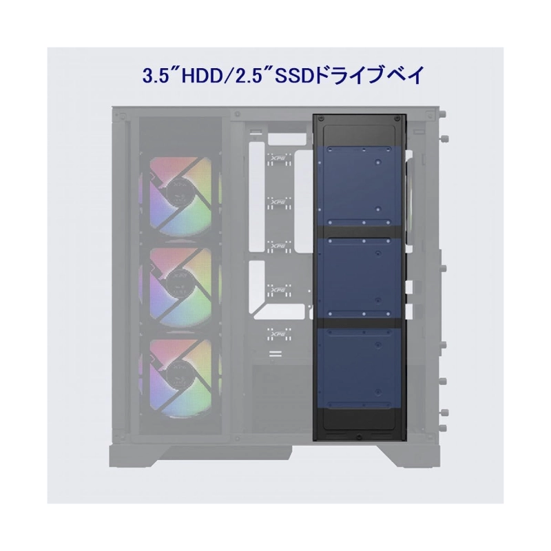 Case Xpg Invader X (Invaderxmtwof-bkcww) Sin Fuente, Negro, Atx, Negro, 2 Panel Vidrio 6 Case Xpg Invader X (Invaderxmtwof-bkcww) Sin Fuente, Negro, Atx, Negro, 2 Panel Vidrio - Imagen 6