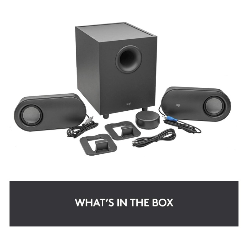 Subwoofer Logitech Z407 (980-001347) 80w, Bluetooth 7 Subwoofer Logitech Z407 (980-001347) 80w, Bluetooth - Imagen 7
