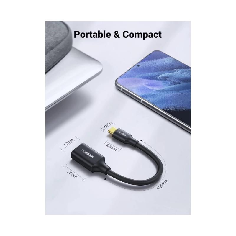 Adaptador Usb-C A Usb 3.0 Ugreen Us154 (30701) Cable De 150 Mm 7 Adaptador Usb-C A Usb 3.0 Ugreen Us154 (30701) Cable De 150 Mm - Imagen 7