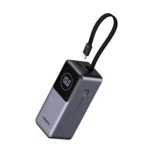 Power Bank Ugreen Pb723 (55365B) Nexode, Cable Integrado, Carga Rapida De 130 W, 20000Mah