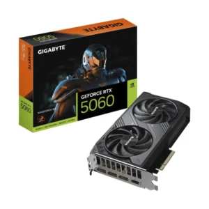 Tarjeta Grafica Gigabyte Geforce Rtx 5060 8Gb Gddr7 Windforce 8G (Gv-N5060Wf2-8Gd) 128 Bit, Pcie 5.0, Refrigeracion Windforce