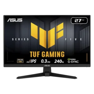 Monitor Gaming Asus Tuf Gaming 27 (Vg279Qm5A) Fast Ips, 2 Hdmi/Dp, 0.3Ms, 240Hz, Compatible Con G-Sync, Elmb Sync, 99% Srgb, Gaming Ai