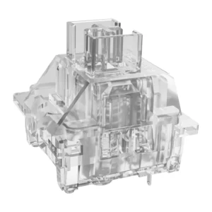 Kit Switches Redragon Panda Crystal (A113 Hp2) 38 Pcs, Interruptores Tactiles Lubricados Transparentes Para Teclado Diy, 3Pin 60Gf Rgb Mx, Extractor