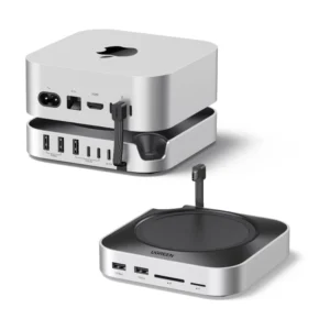 Base De Expansion Usb-C A 11 En 1 Para Mac Mini M4/M4 Pro Ugreen Cm841 (65487) X2 Usb-C, X5 Usb-A, X1 Sd Card Slot, X1 Tf Card Slot, X1 M.2 Slot