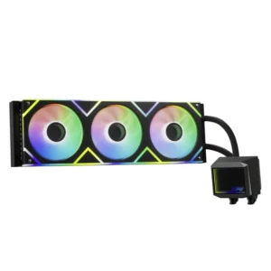 Enfriamiento Liquido Xpg Levante Ii 360 (Levanteii360-Bkcww) Negro, Aplicable A Socket, 1155/1851-Am4/Am5, Diseño De Espejo Infinito, Led-Argb