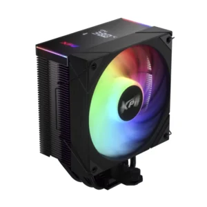 Disipador De Procesador Xpg Maestro Plus 42Sa (Maestroplus42Sa-Bkcww) 1156/1851-Am3/Am4/Am5, Negro, Pantalla Digital, 4 Tubos De Calor