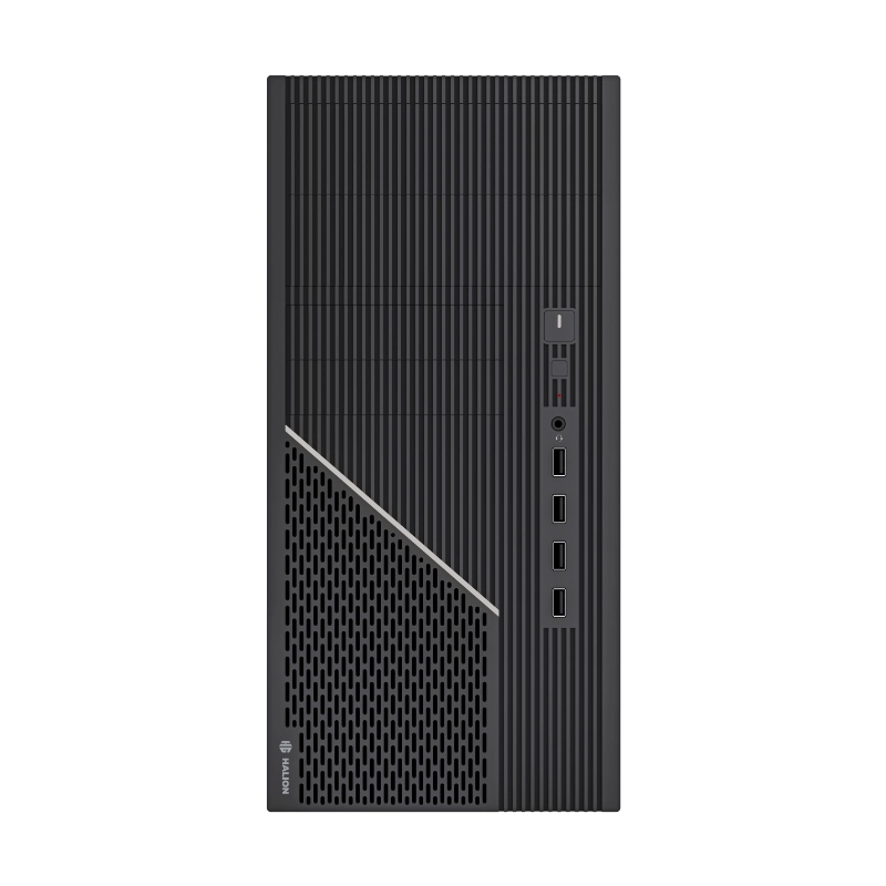 Case Halion Office (6526) Con Fuente De 600W, Negro, Micro-Atx, X1 Fan 2 Case Halion Office (6526) Con Fuente De 600W, Negro, Micro-Atx, X1 Fan - Imagen 2