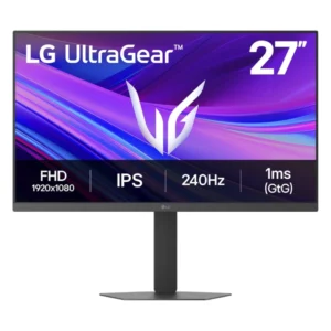 Monitor Gaming Lg 27 (27G440A-B) Fhd, Ips, Compatible Con G-Sync, Freesync, Hdmi/Dp, 1Ms, 240Hz, Soporte Ajustable De Inclinacion/Altura