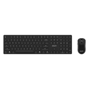 Combo Inalambrico Msi (Forge K210 W Combo Ls) Bateria Recargable, Hasta 1600 Dpi, Teclado+Mouse