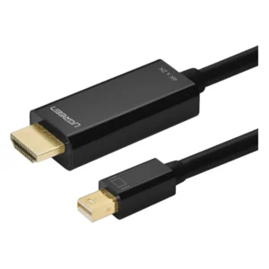 Cable Mini Dp A Hdmi Ugreen Md101 (20848) Negro, Hasta 4K X 2K/30 Hz, 1.5 Metros