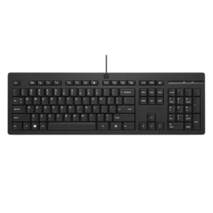 Teclado Hp 125 Wired (Ay2Y7Aa#Abm) Negro