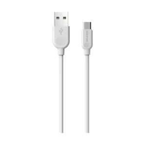 Cable De Carga & Datos Usb-A A Micro Usb Borofone (Bx14) Blanco, 2.4A, 2 Metros
