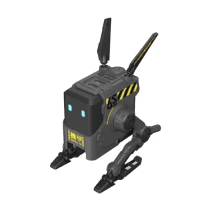 Cargador De Pared 2 Usb-C + Usb Gravastar Alpha 65 (A65-Gry) Gris, Robot Gan, 65W, Carga Rapida, Compacto Plegable