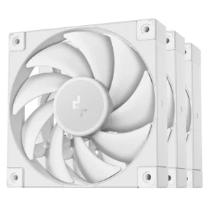 Cooler Para Case Deep Cool Fd12 Wh 3 In 1 (R-Fd12-Whnpn3-G) Pack X3, Blanco, 120Mm