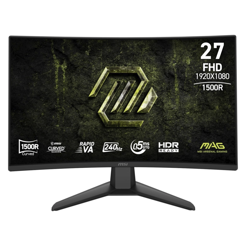 Monitor Gaming Msi 27 (Mag 274Cf X24) Curvo, Fhd, Va, Ai Vision, Hdmi/Dp, 0.5Ms, 240Hz 1 Monitor Gaming Msi 27 (Mag 274Cf X24) Curvo, Fhd, Va, Ai Vision, Hdmi/Dp, 0.5Ms, 240Hz