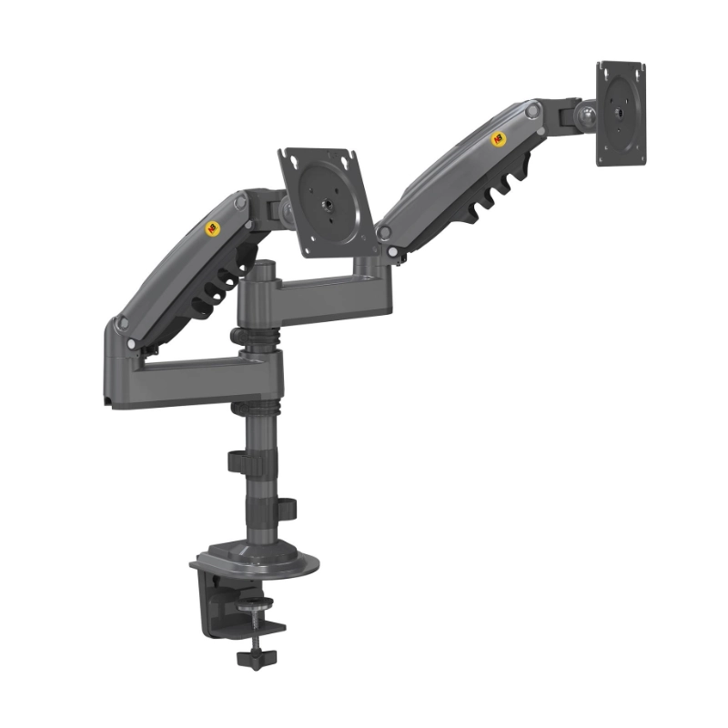Brazo Soporte Para 2 Monitores North Bayou H180 (1100671106 H180) Rack Base, Para 17 A 35, De 2Kg Hasta 9Kg, Altura Ajustable, Resorte De Gas 1 Brazo Soporte Para 2 Monitores North Bayou H180 (1100671106 H180) Rack Base, Para 17 A 35, De 2Kg Hasta 9Kg, Altura Ajustable, Resorte De Gas