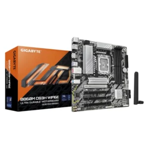 Placa Gigabyte (B860M Ds3H Wifi6E) Lga 1851, Micro-Atx, Wifi 6E, Pcie 5.0, Lan De 2.5Gbe, Ddr5